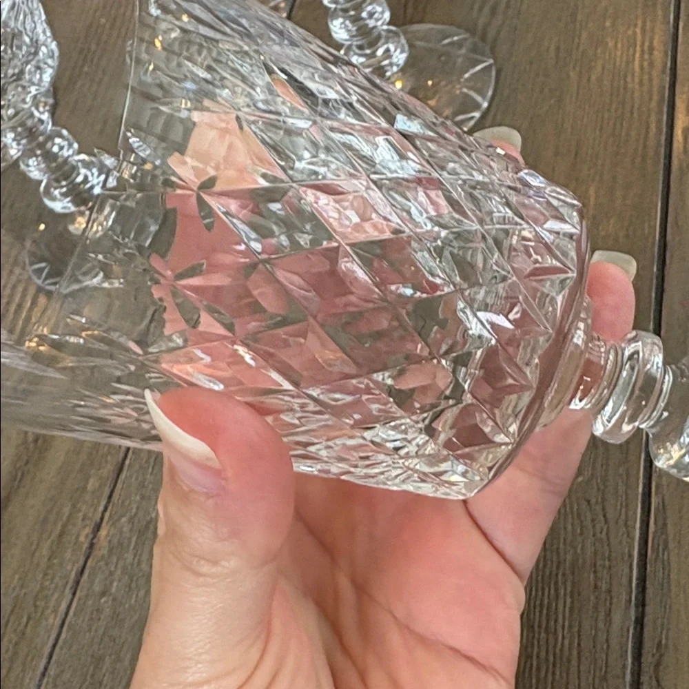 Vintage Rock Sharpe Westminster Wine Goblets 6.25